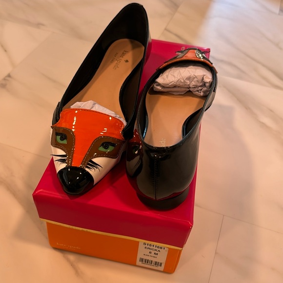Kate Spade Ericka Flat Fox size 8 - Picture 2 of 6